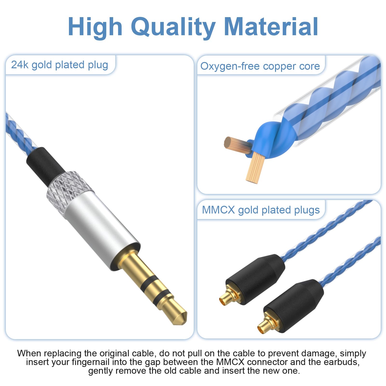 Amazon.com: SE215 Cable Compatible with Shure SE215, SE315, SE425